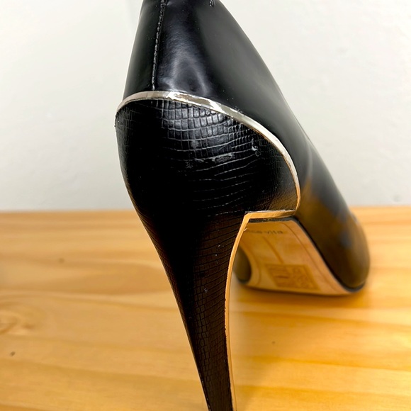 Croc Embossed Dolce Vita Leather Pumps Size 9.5 - Picture 9 of 10